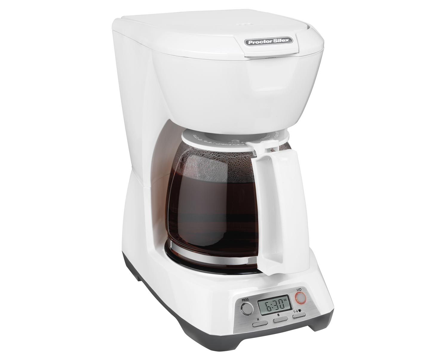 Programmable 12 Cup Coffee Maker (white) - Model 43671