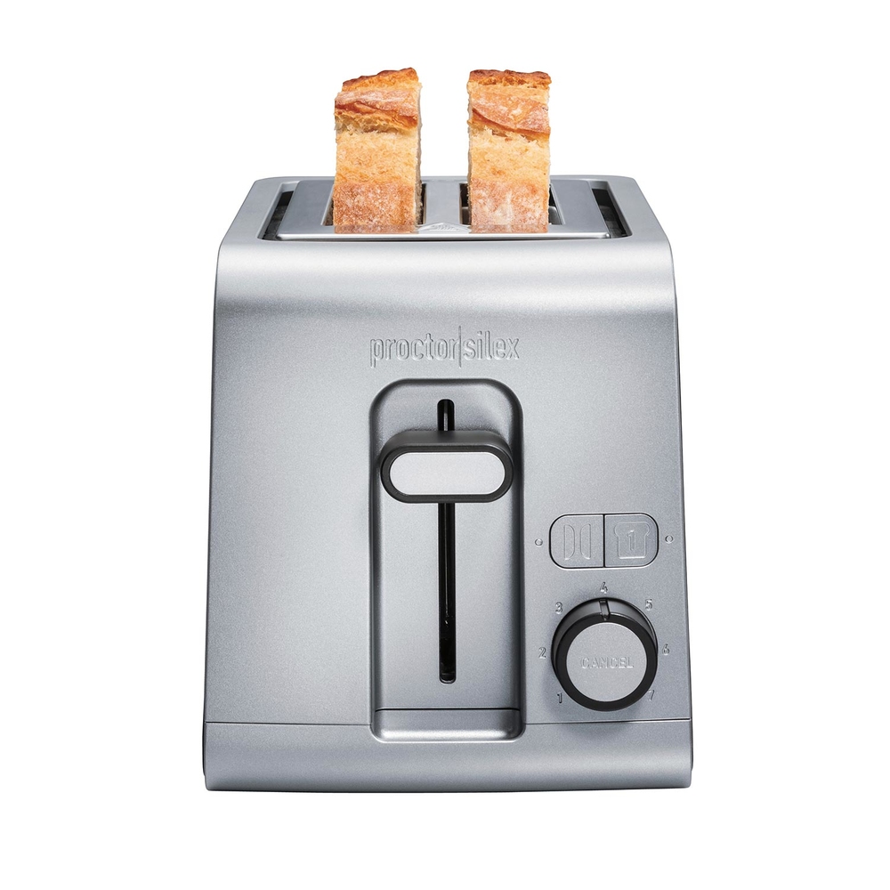 2 Slice Toaster, Silver - Model 22302