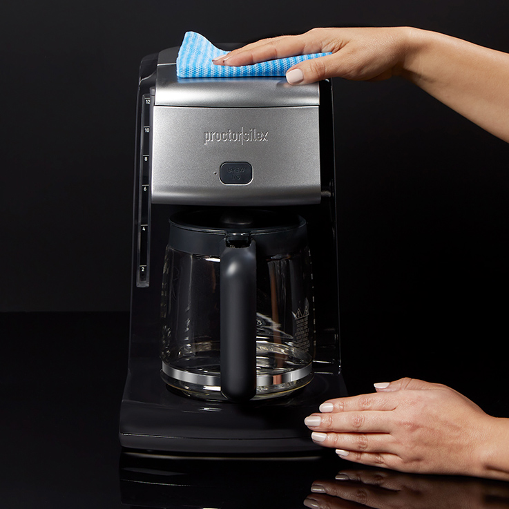 Proctor Silex Single-Serve Coffee Maker with 40 oz. Reservoir - Black