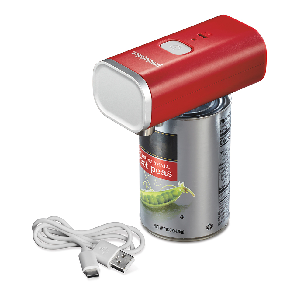 Smooth Edge Cordless Can Opener, Red - 76505 Small Size