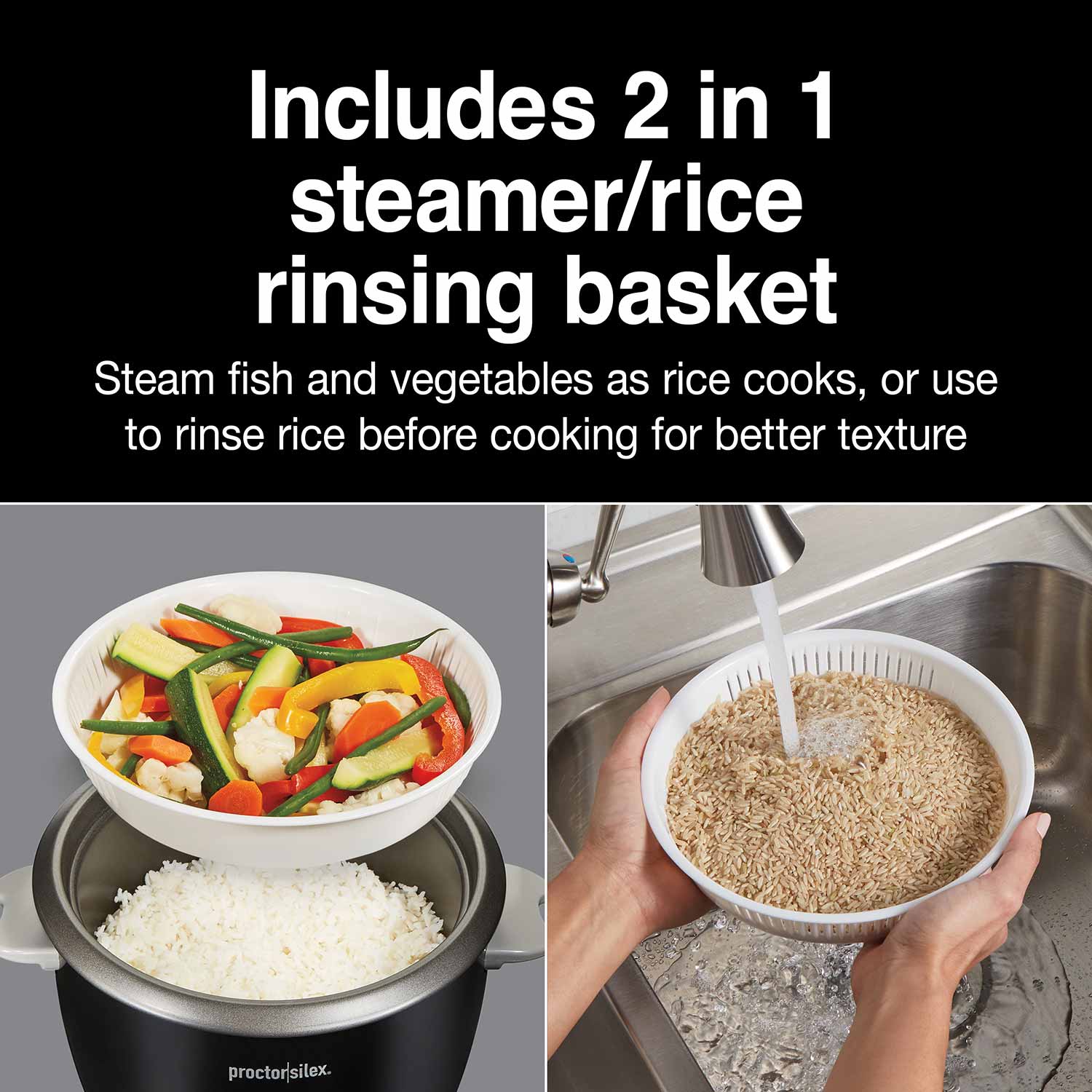 16-Cup Cool-touch Electric Rice Cooker/Steamer - Rice Cookers
