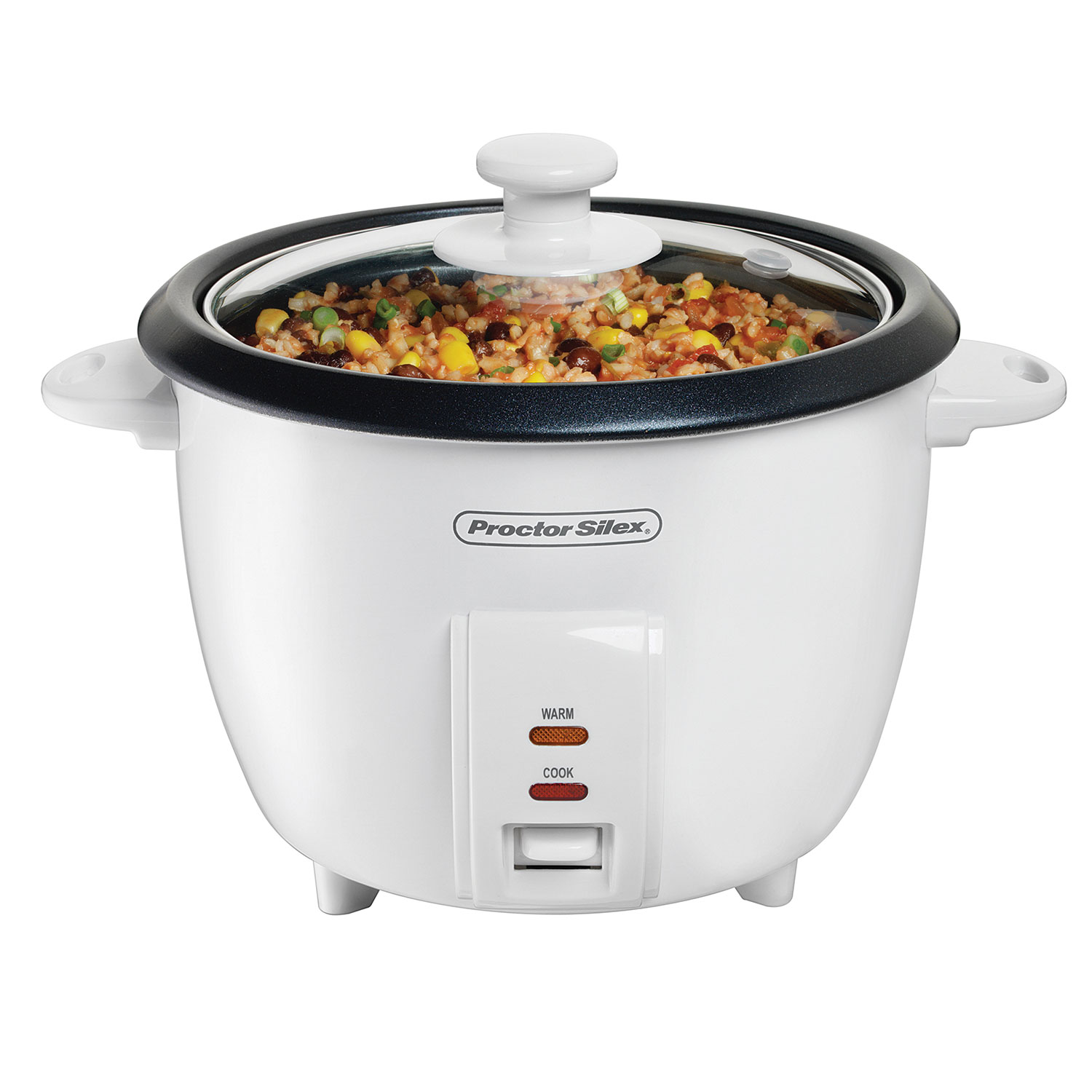 10 Cup Capacity (Cooked) Rice Cooker with Steam Basket - Model 37533NR