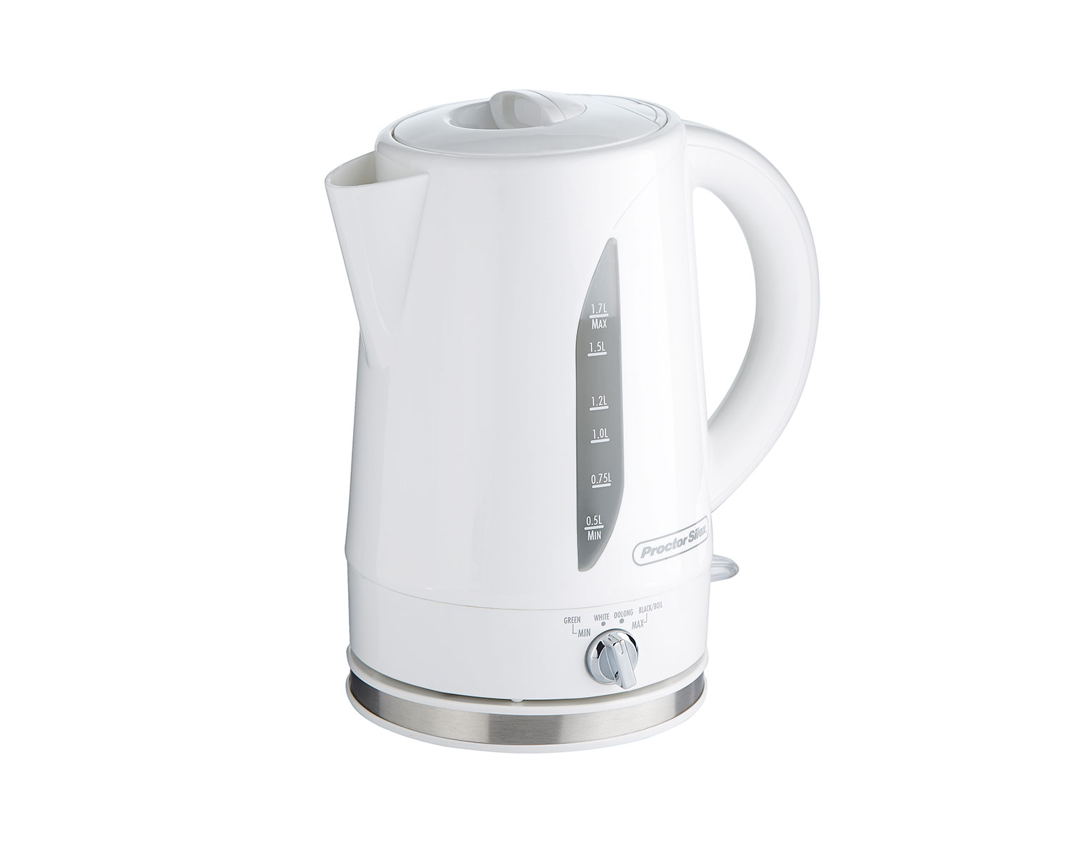 Pre-Owned Proctor Silex 1 Liter White Electric Portable Tea Kettle