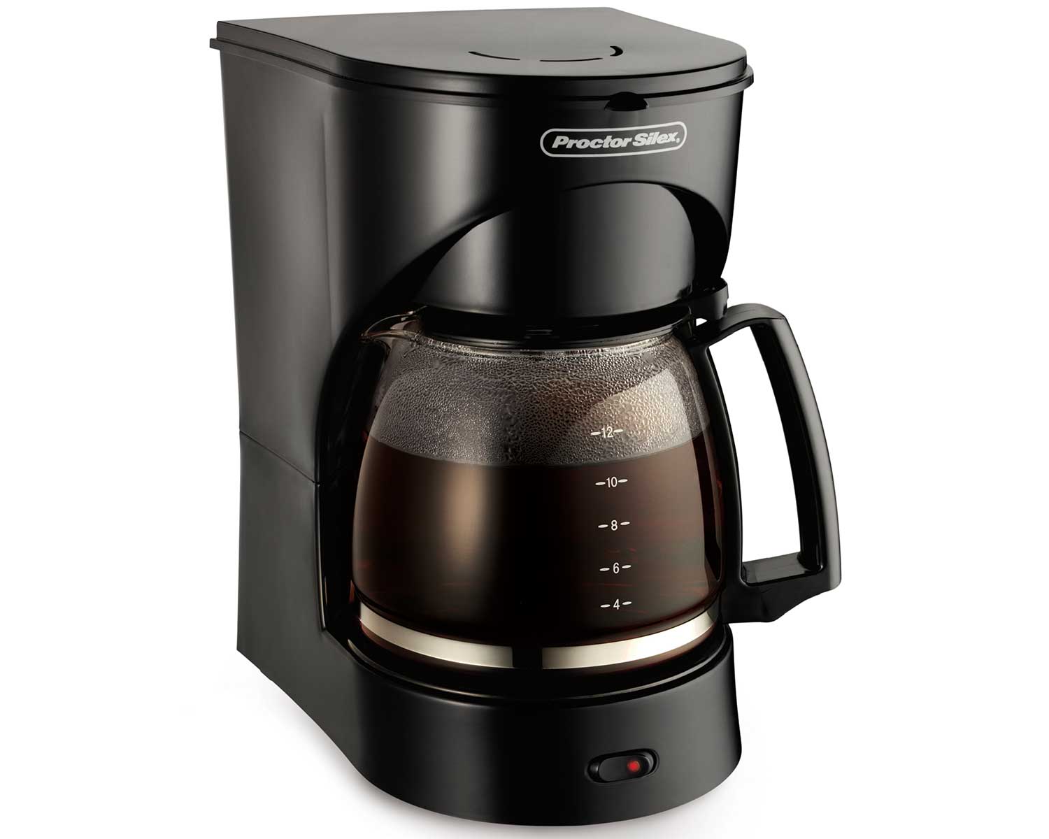 Proctor Silex 10-Cup Black Residential Drip Coffee Maker in the