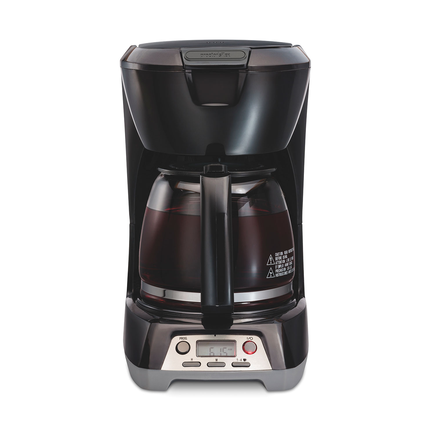 Proctor Silex 43687 FrontFill Programmable 12 Cup Coffee Maker, Black