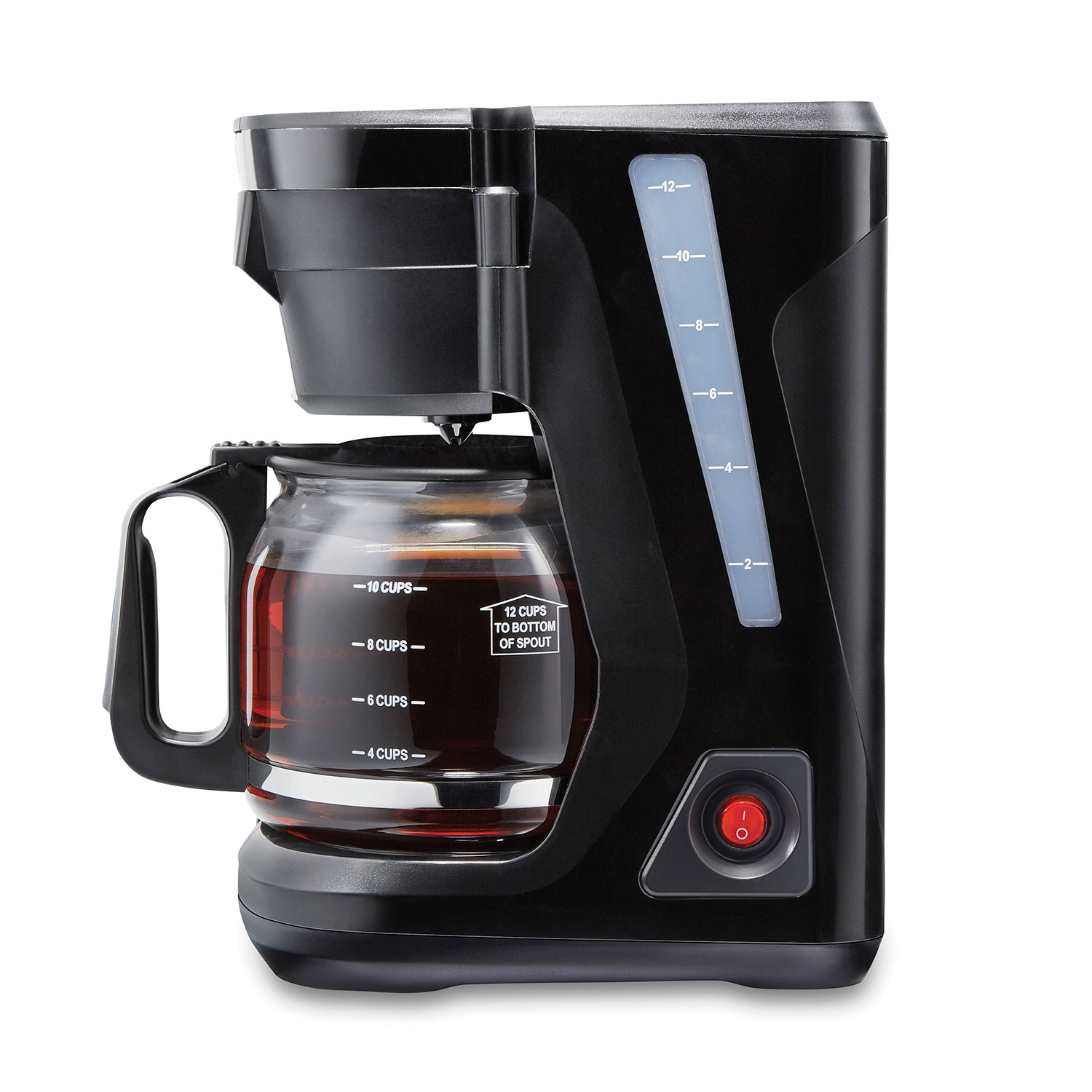 BC Classics BC-90264 6-Cup Electric Coffee Maker, Clear and Silver
