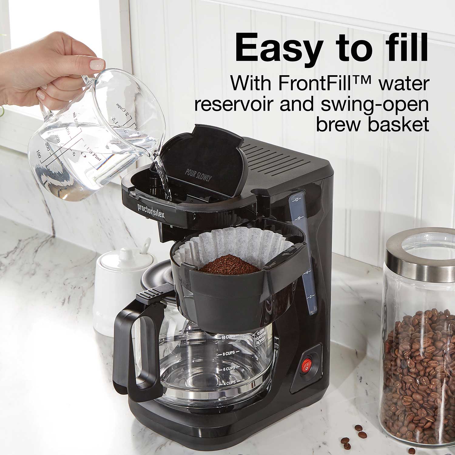  Hamilton Beach Programmable FrontFill Coffee Maker