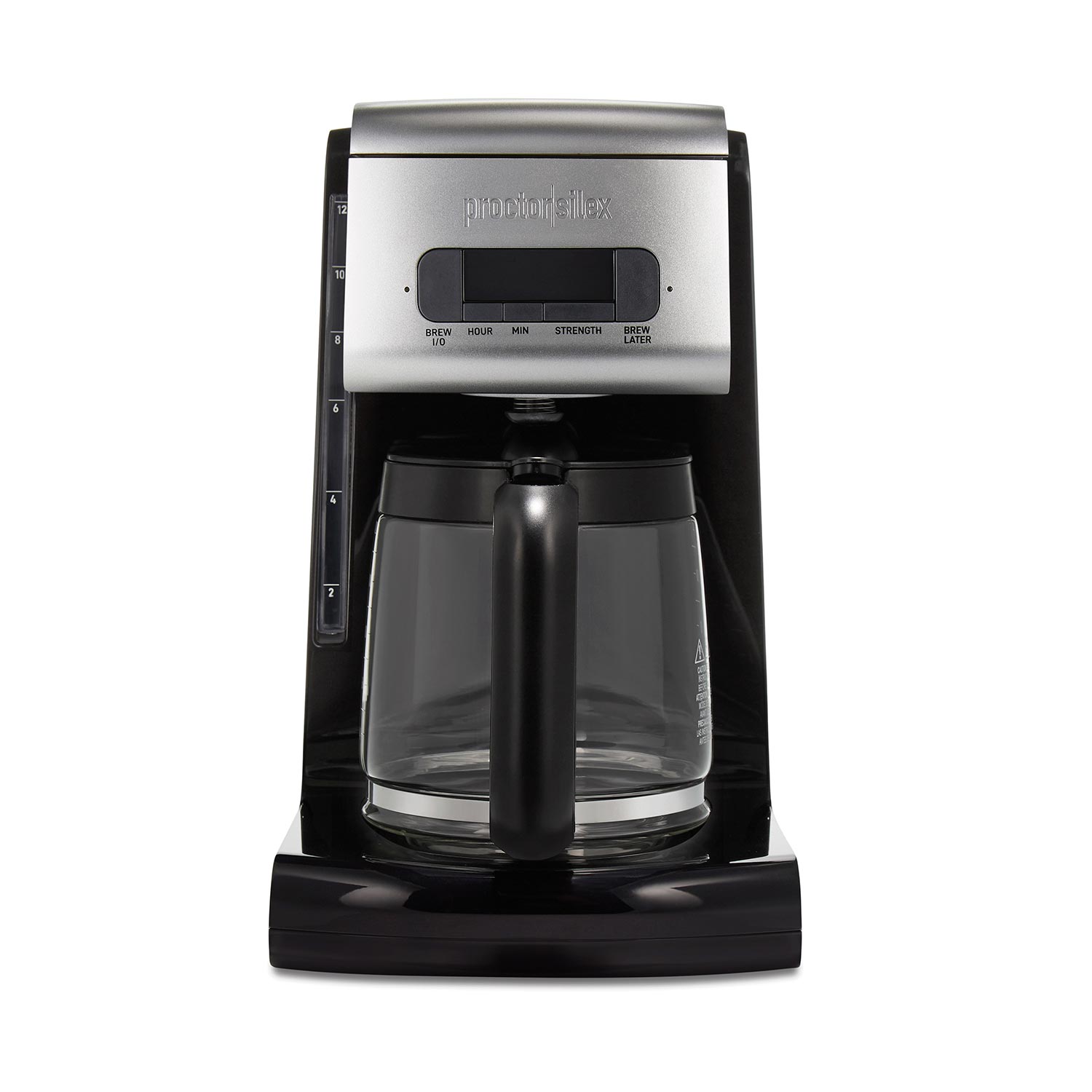 12 Cup Programmable Coffee Maker Gray - Figmint™