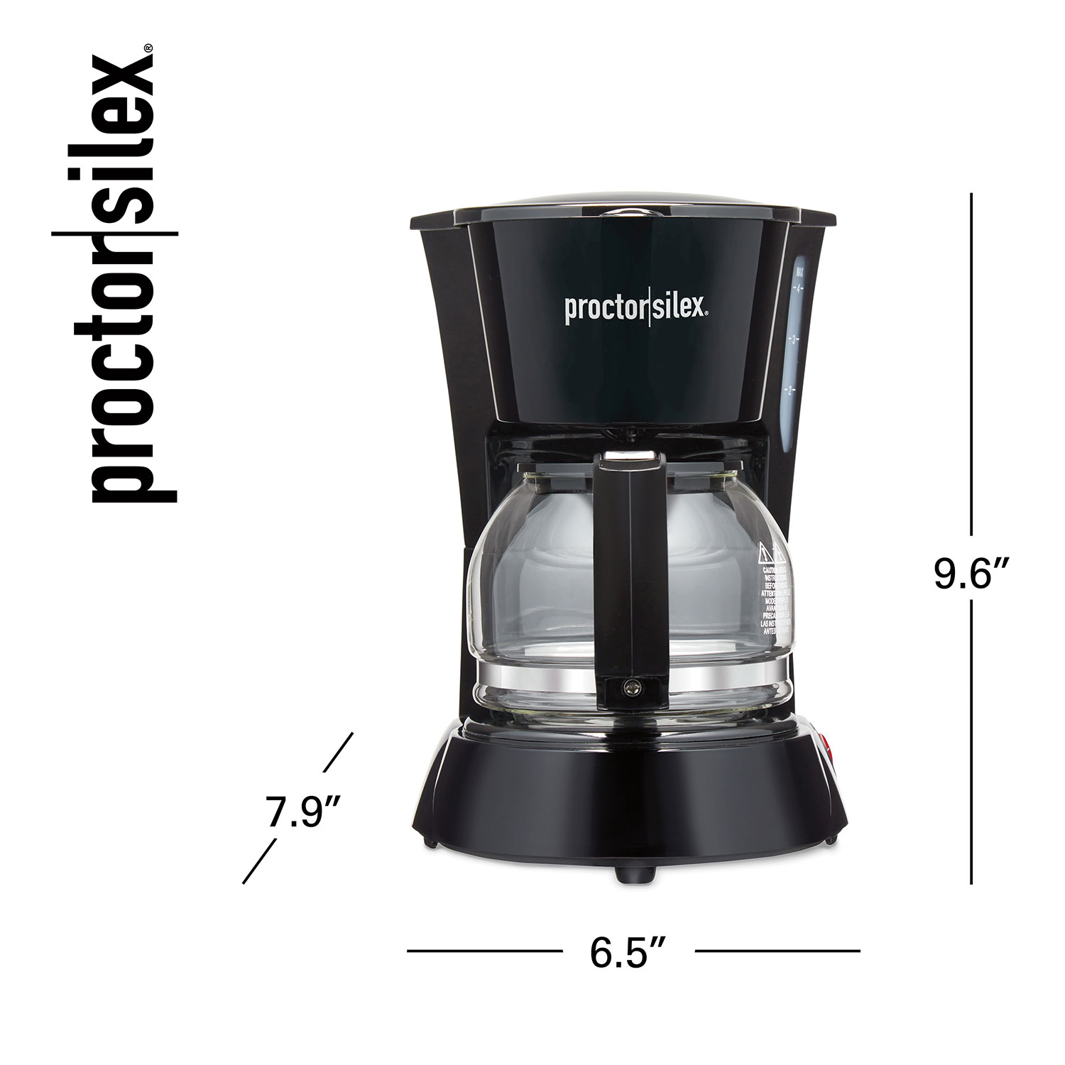Proctor Silex 4 Cup Coffee Maker Compatible W Smart Plugs