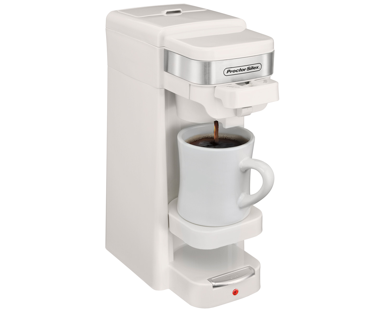 Single-Serve Coffee Maker (white)-49978