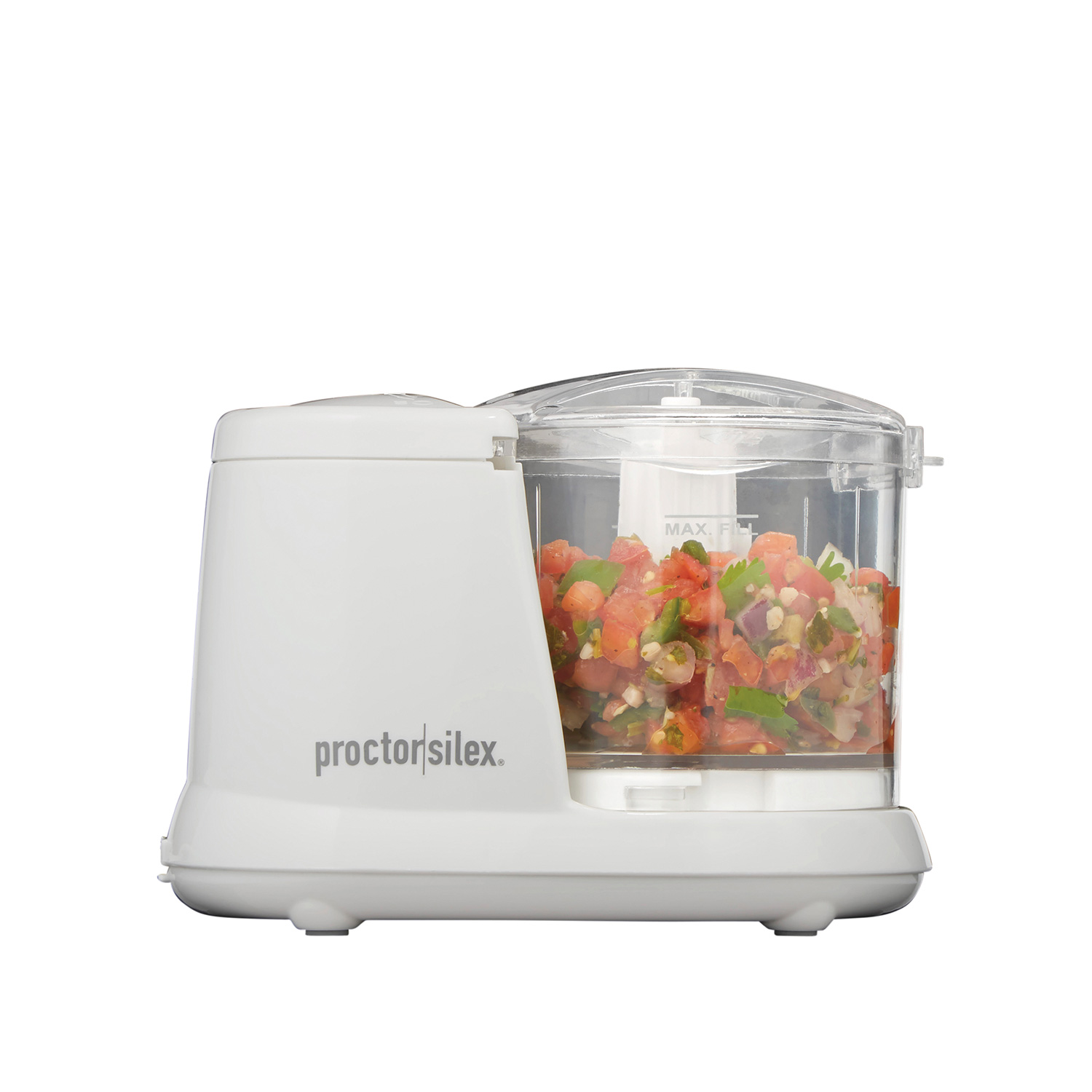 1.5 Cup Food Chopper, White - Model 72500PS