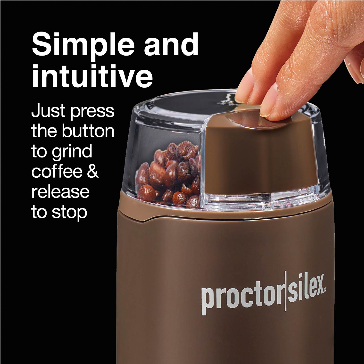 Proctor Silex Sound Shield Coffee Grinder