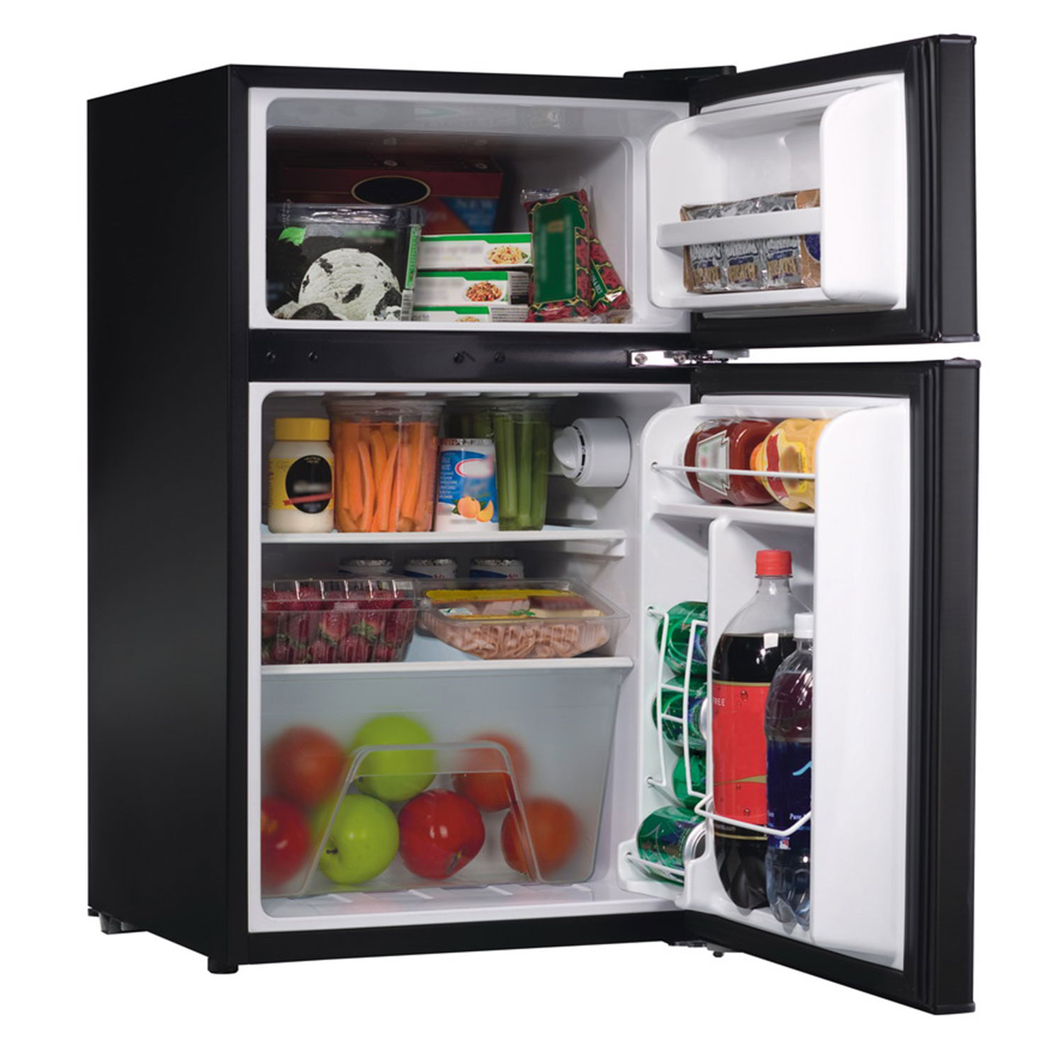 3.1 Cubic Feet Compact Refrigerator, Black - 86100