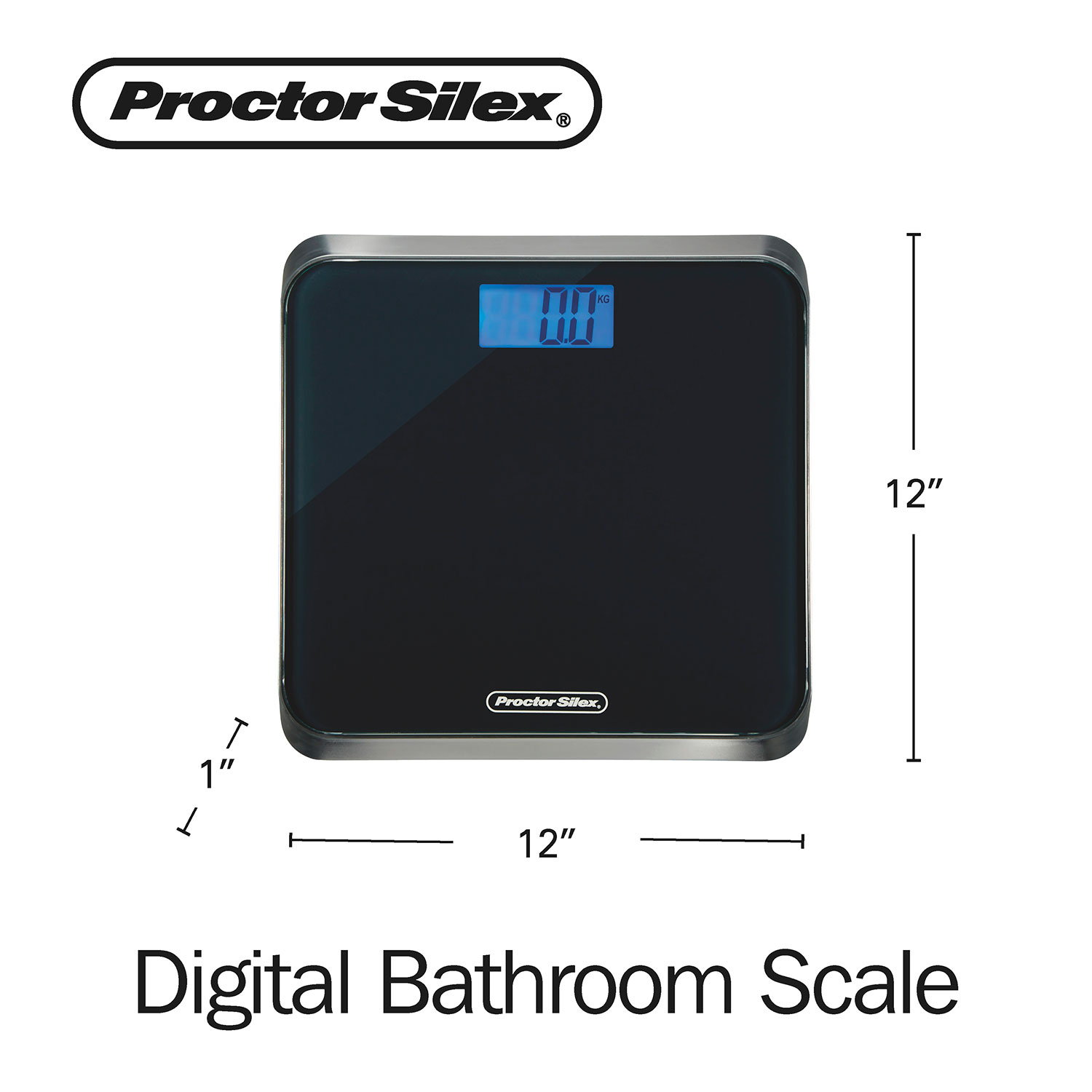 Bathroom Scale Gray